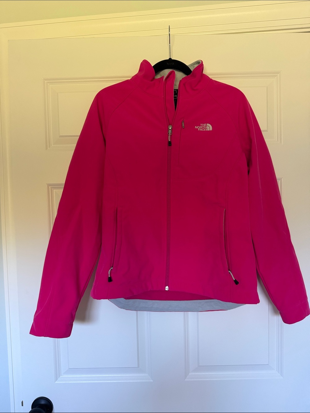 The North Face Women's Hot Pink Softshell Utility Jacket